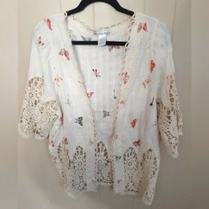 London Kaye Butterfly Kimono One Size